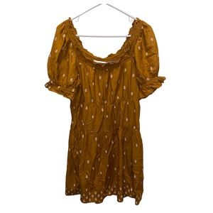 Old Navy Cottage Core Embroidered Dress